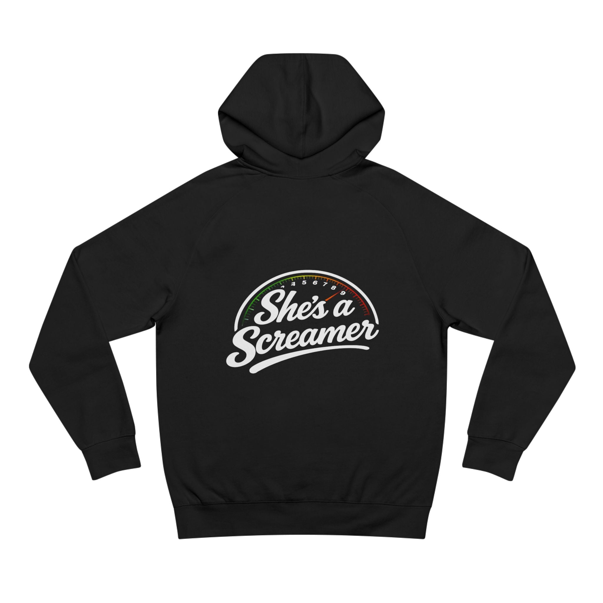 Hoodie -She's a Screamer - Black and White