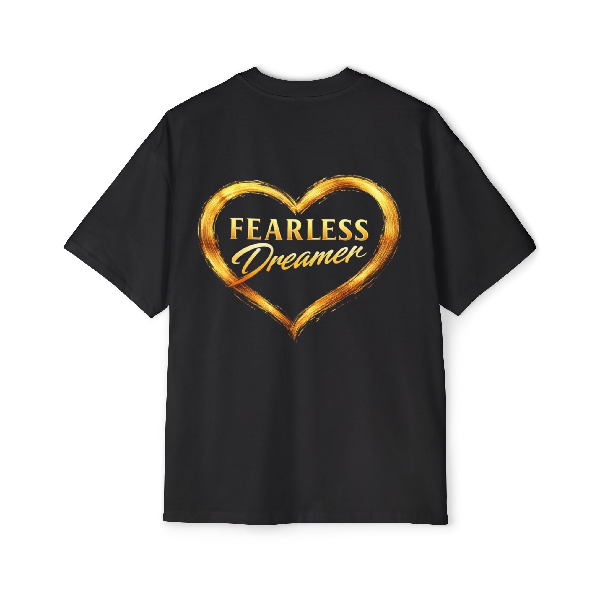 Boosted Stance "Fearless dreamer" Tee — Black & Gold