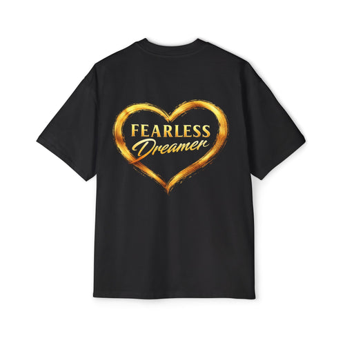 Boosted Stance "Fearless dreamer" Tee — Black & Gold
