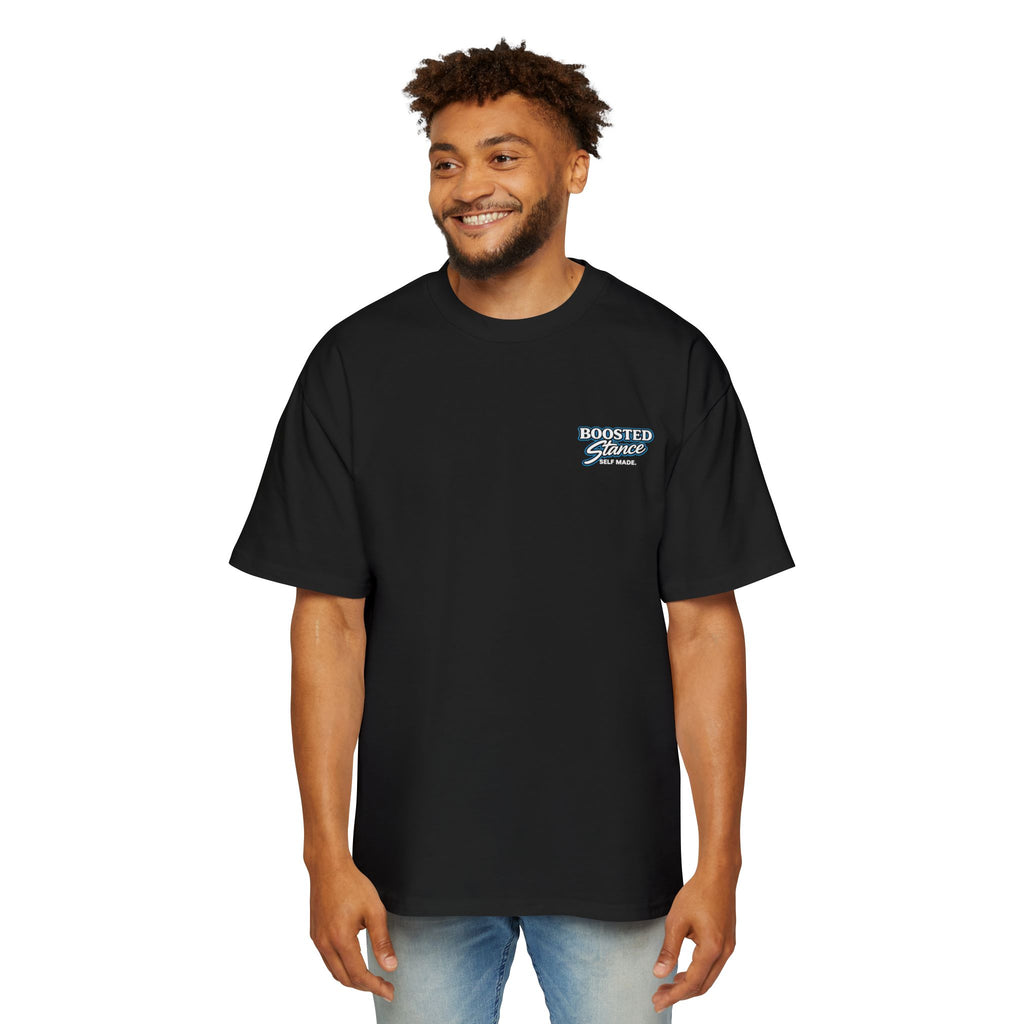 Oversized Tee — Turbo Blue