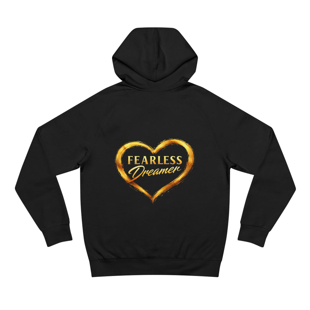 Hoodie — "Fearless Dreamer" - Gold
