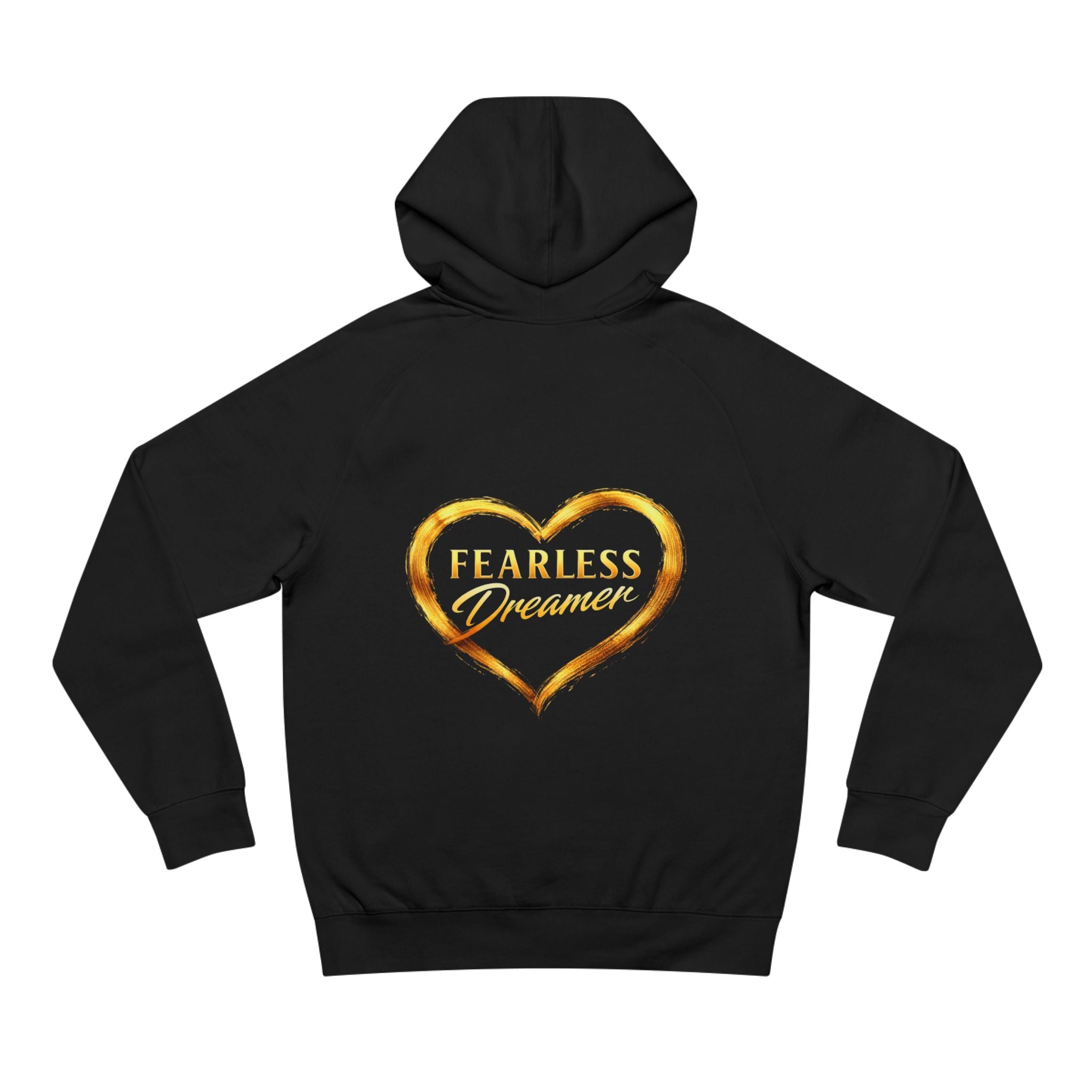 Hoodie — "Fearless Dreamer" - Gold