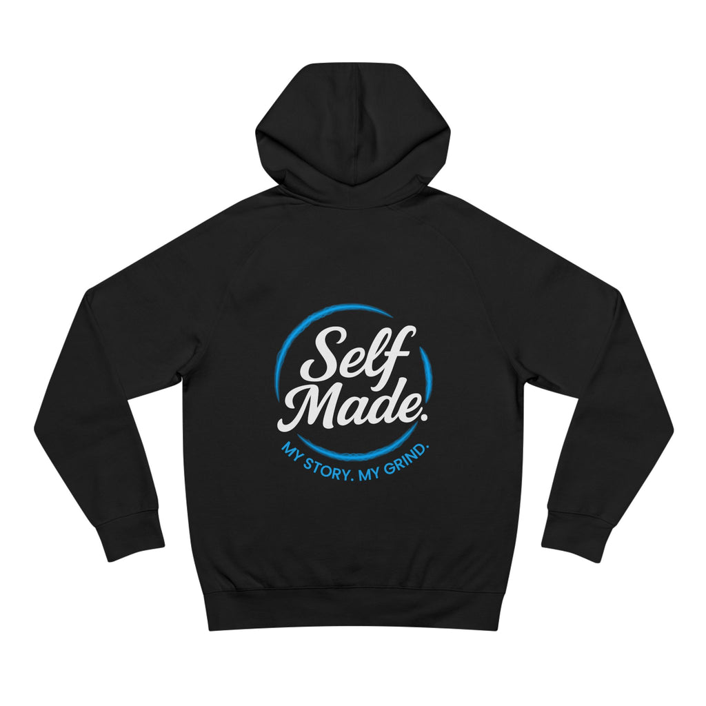 Hoodie — "Self Made" - Blue