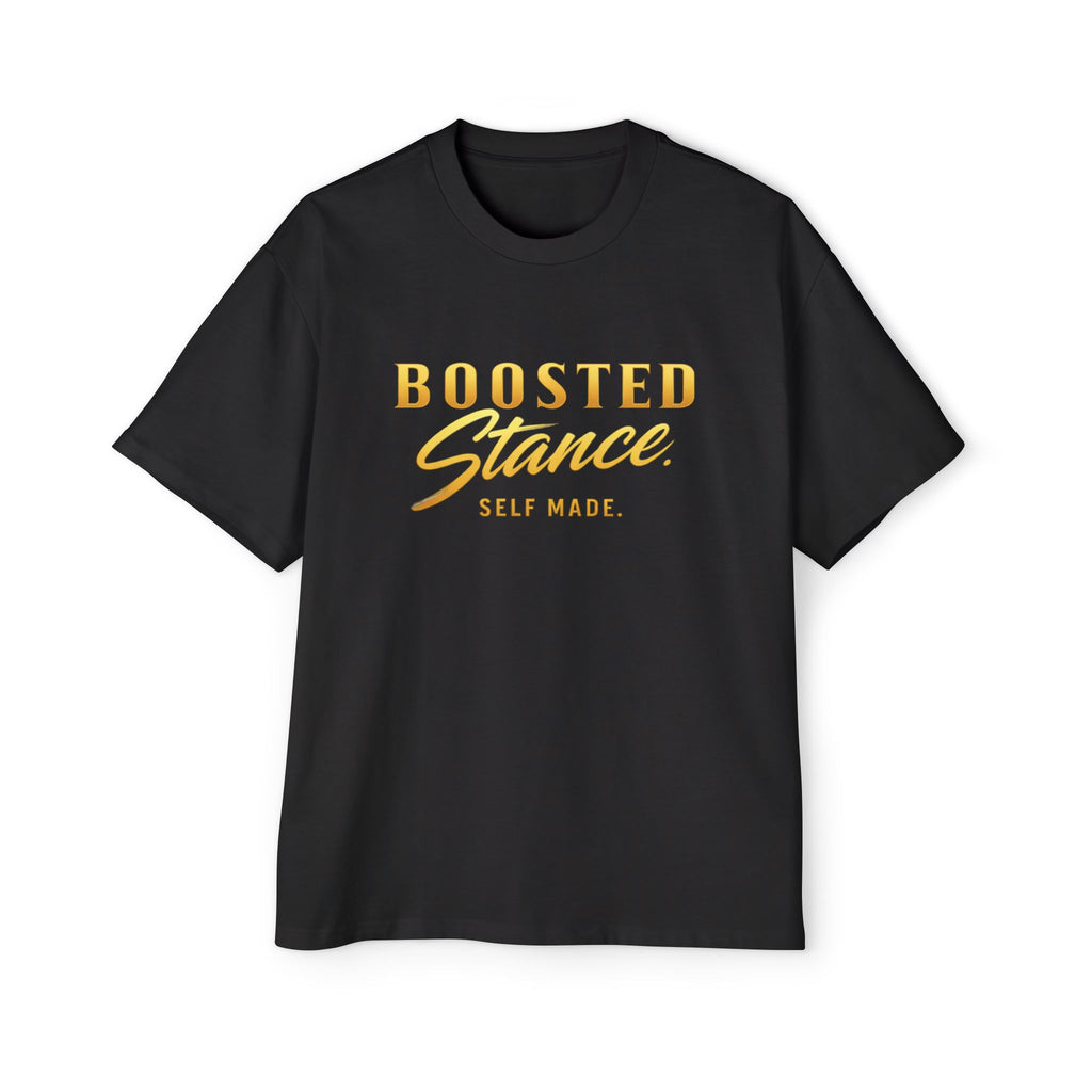 Boosted Stance "Fearless dreamer" Tee — Black & Gold