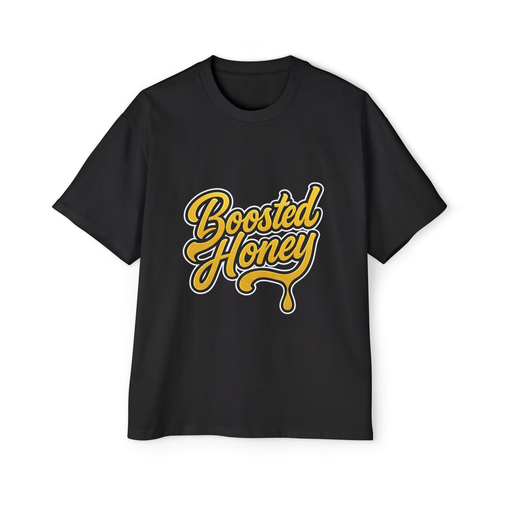 Oversized Tee - Boosted Honey  — Gold