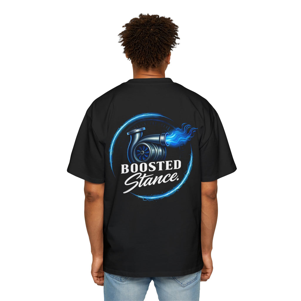 Oversized Tee — Turbo Blue
