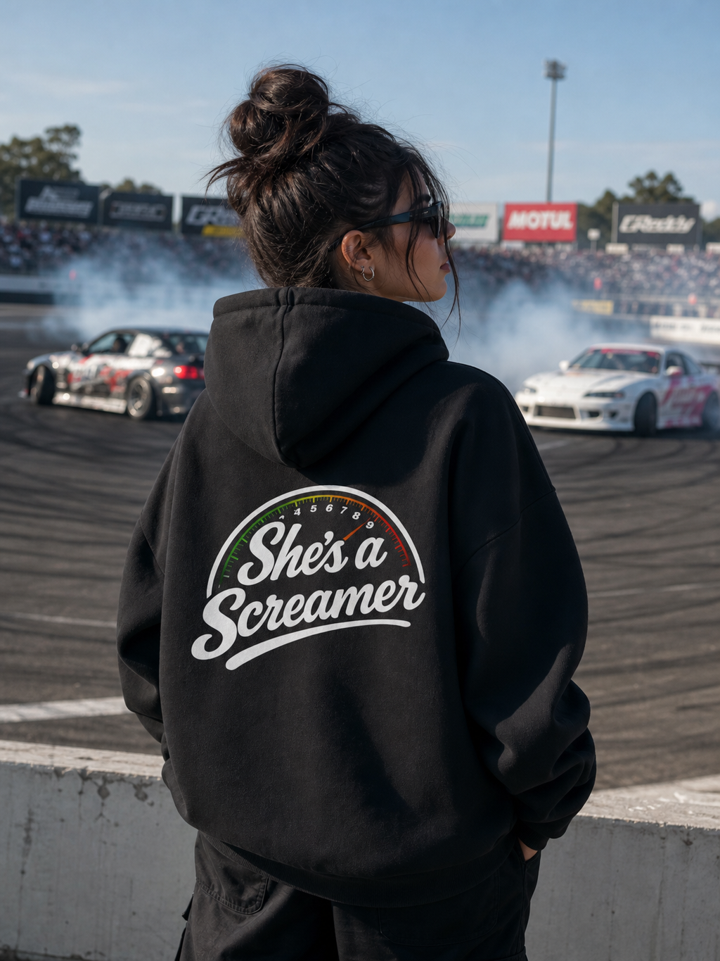 Hoodie - "She's a Screamer" — This one brings the smiles