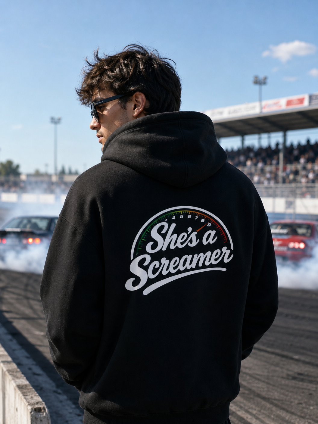 Hoodie - "She's a Screamer" — This one brings the smiles